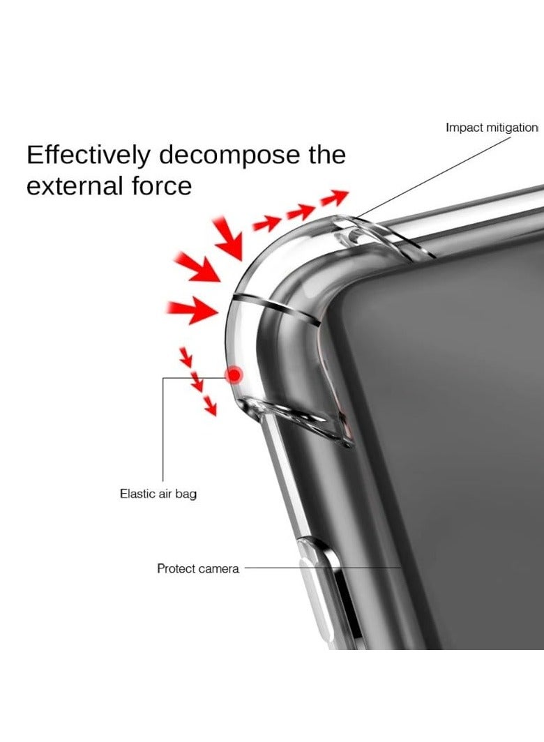 Reinforced Corners Transparent Anti Scratch Soft TPU Rubber Silicone Protective Cover for Phone For Samsung Galaxy A05s - Image 3