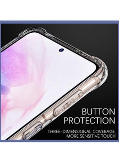 Generic Reinforced Corners Transparent Anti Scratch Soft TPU Rubber Silicone Protective Cover for Phone For Samsung Galaxy A05s  - Image 5
