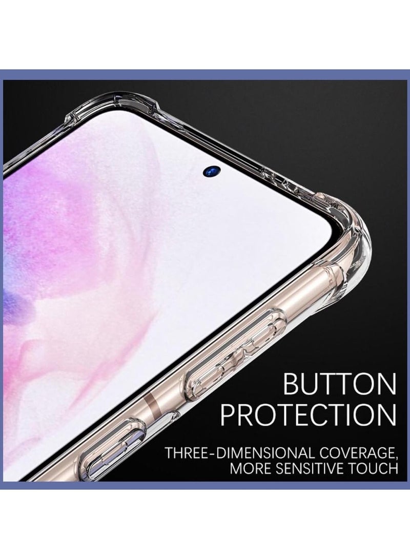 Reinforced Corners Transparent Anti Scratch Soft TPU Rubber Silicone Protective Cover for Phone For Samsung Galaxy A05s - Image 5