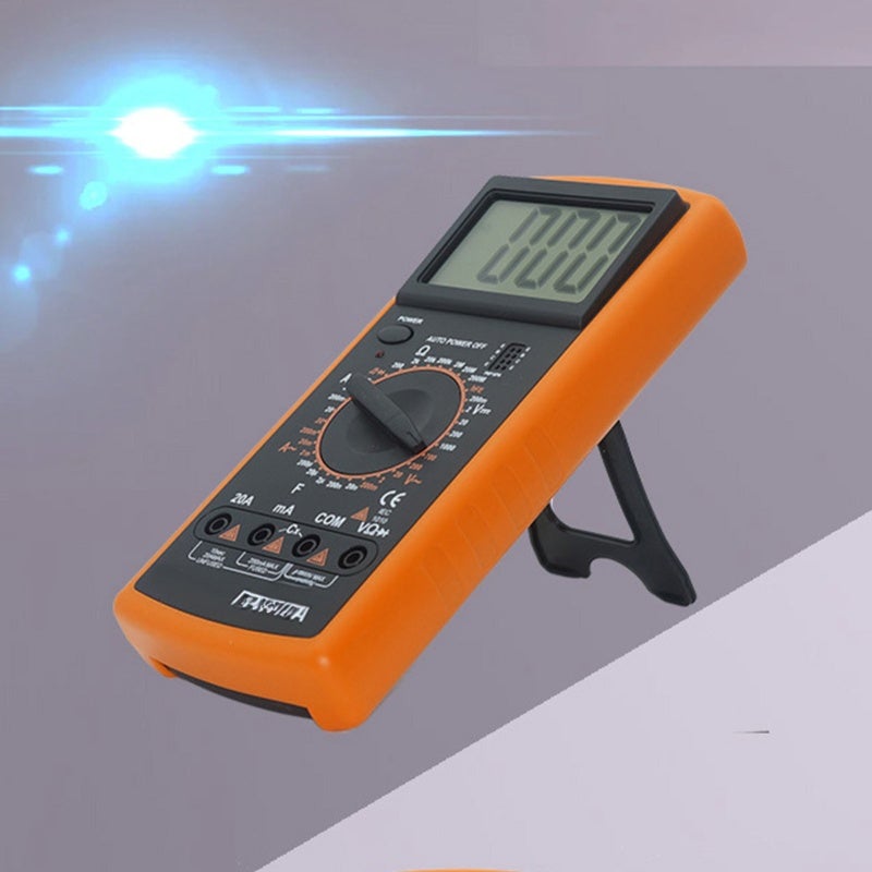 Digital Multimeter: Compact Portable Device - Stable Precise Performance Anti-burning Overload Protection, ABS Shell, With Safety Test Pen for Electrical Safety Testing & Professional Hobbyists - Image 4