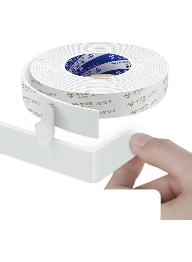 Miloch Milaiqi Single-Sided Sponge Tape, Shock-Absorbing And Anti-Collision, Foam Rubber Door Gap Sealing Buffer Strip, 3Mm Thick * 20Mm Wide * 5Mm Thick, 1 Meter Long, 1 Roll - Image 3