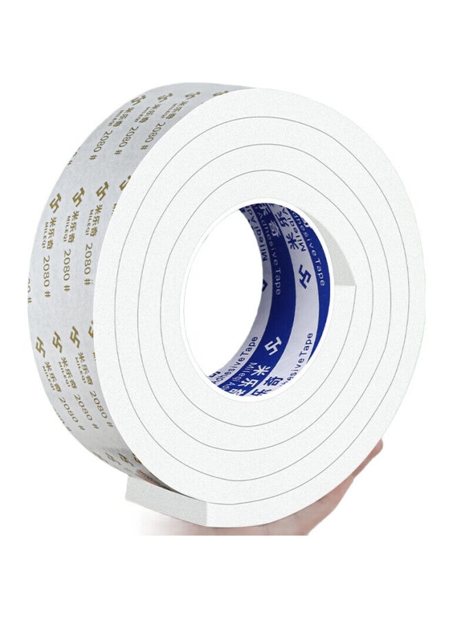 Miloch Milaiqi Single-Sided Sponge Tape, Shock-Absorbing And Anti-Collision, Foam Rubber Door Gap Sealing Buffer Strip, 3Mm Thick * 20Mm Wide * 5Mm Thick, 1 Meter Long, 1 Roll - Image 2