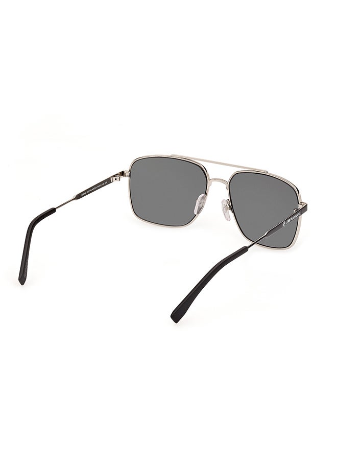 BMW - Men's Polarized Rectangular Sunglasses - BS004416D58 - Lens Size: 58 Mm - Image 1