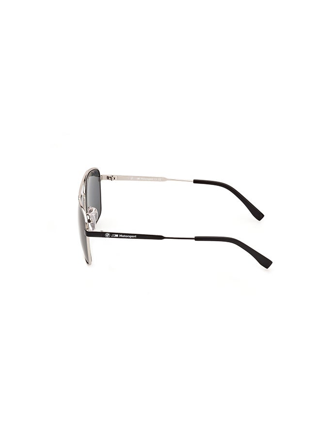 BMW - Men's Polarized Rectangular Sunglasses - BS004416D58 - Lens Size: 58 Mm - Image 1