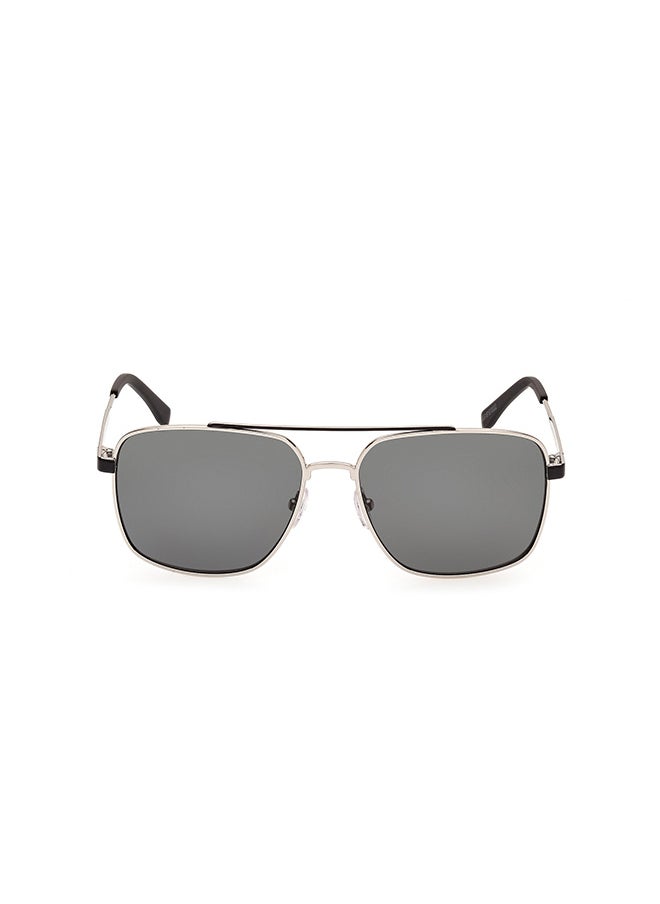 BMW - Men's Polarized Rectangular Sunglasses - BS004416D58 - Lens Size: 58 Mm - Image 1