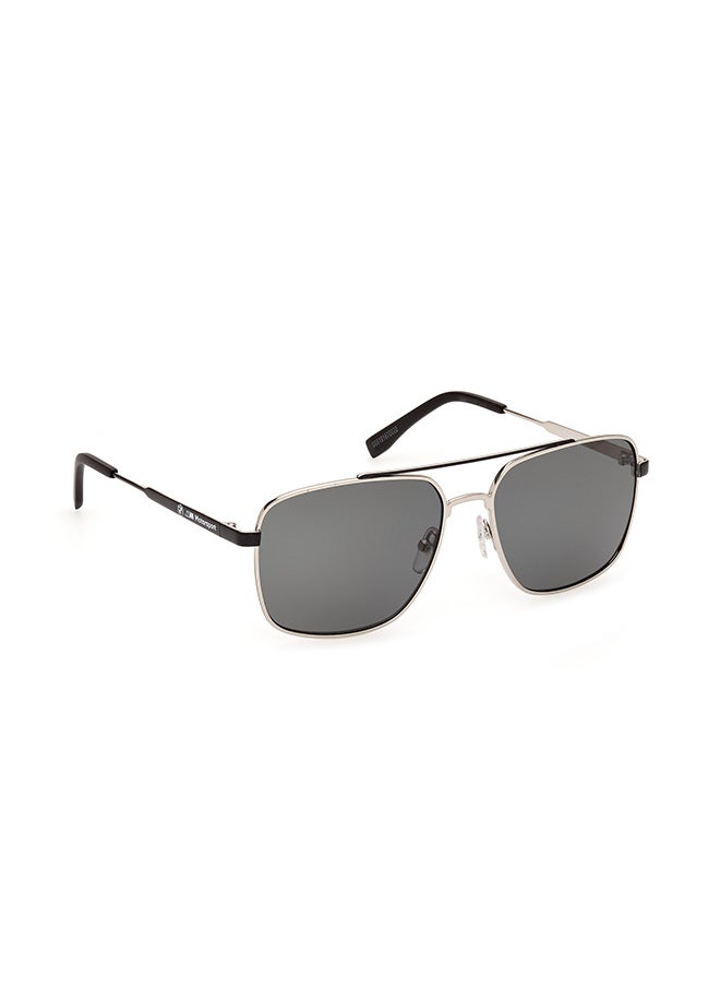 BMW - Men's Polarized Rectangular Sunglasses - BS004416D58 - Lens Size: 58 Mm - Image 1