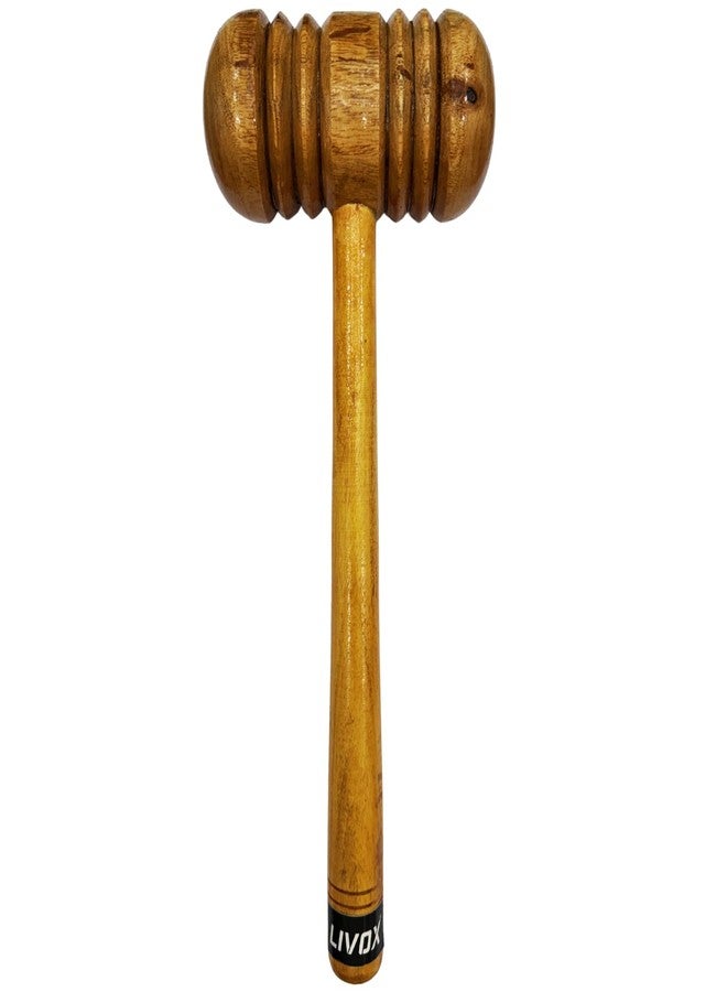 LIVOX Durable Wooden Cricket Bat Knocking Hammer for Proper Bat Knocking and Reduced Bat Damage - Image 2