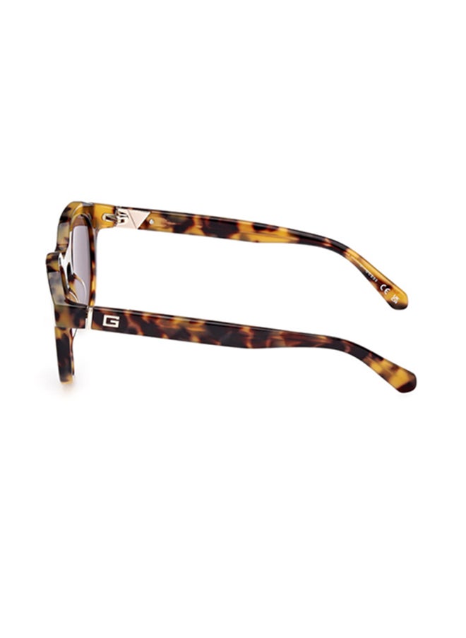GUESS Round Sunglasses For Men - Blonde Havana  - Image 2