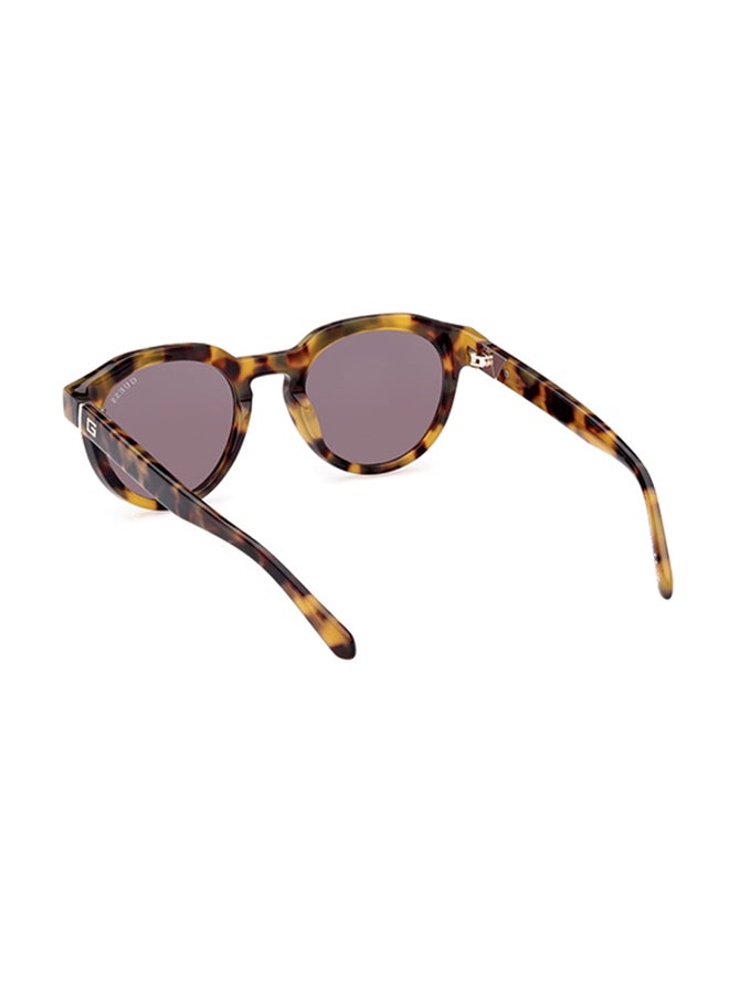 GUESS Round Sunglasses For Men - Blonde Havana  - Image 4