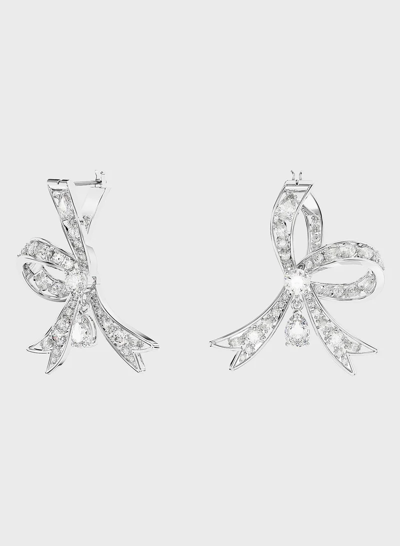 SWAROVSKI Volta Rhodium Plated Stud Earrings