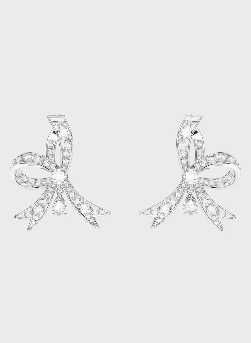 SWAROVSKI Volta Rhodium Plated Stud Earrings