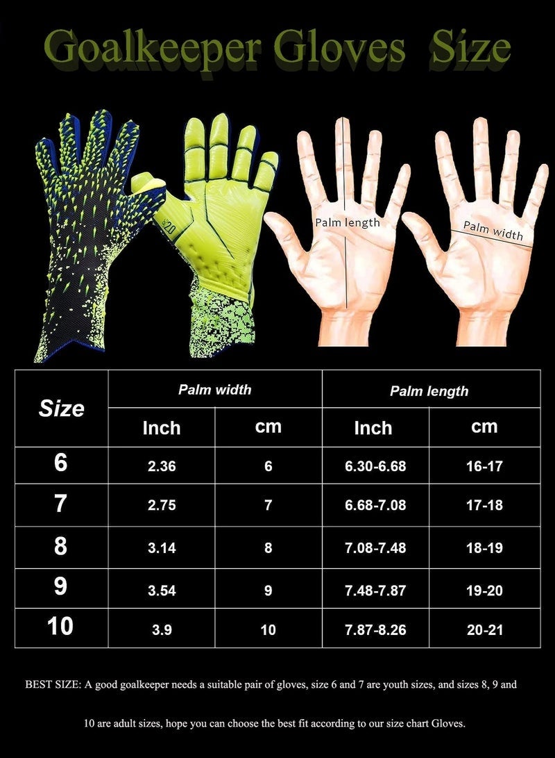 Bolivia's Kids Football Gloves Goalkeeper Gloves Kids Goalie Gloves Offers Excellent Protection With Abrasion-resistant Non Slip and Wrist Protection Benefits - Image 5