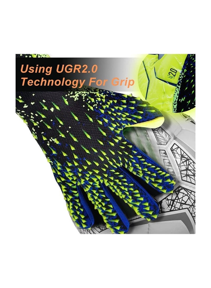 Bolivia's Kids Football Gloves Goalkeeper Gloves Kids Goalie Gloves Offers Excellent Protection With Abrasion-resistant Non Slip and Wrist Protection Benefits - Image 4