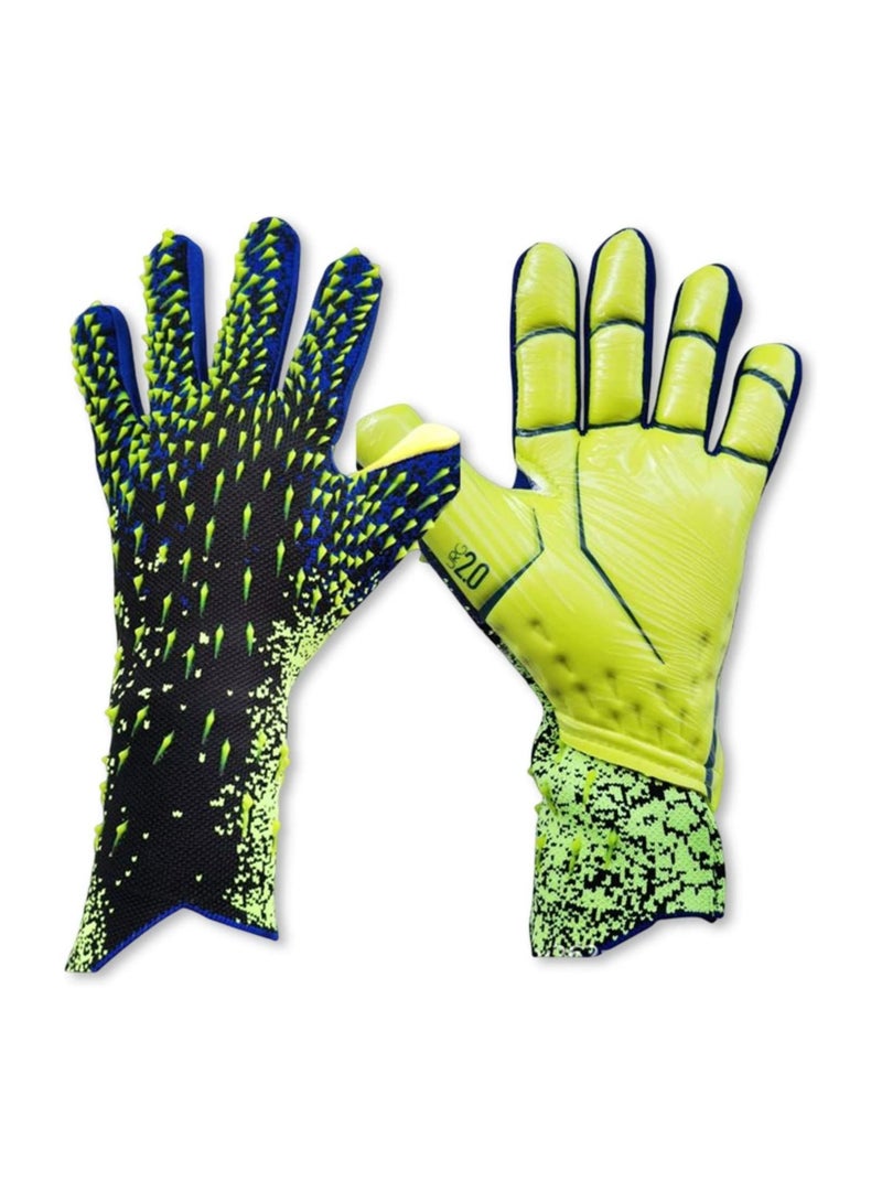 Bolivia's Kids Football Gloves Goalkeeper Gloves Kids Goalie Gloves Offers Excellent Protection With Abrasion-resistant Non Slip and Wrist Protection Benefits - Image 1