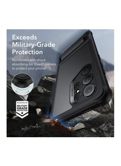 ESR ESR for Samsung S24 Ultra Case, S24 Ultra Cover with Extra Protective Front Frame& 3 Kickstand Modes, Exceeds Full-Coverage Protection, Heavy Duty Shock Armor Kickstand Case, Frosted Black  - Image 2
