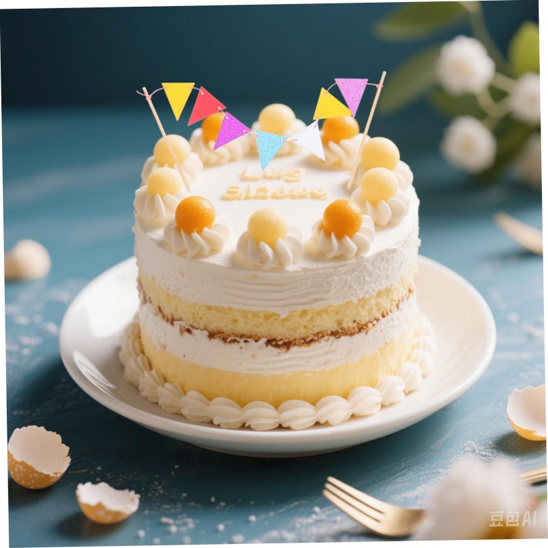 Colorful Glitter Triangle Cake Banner Picks 5pcs Set For Wedding Birthday Party Cupcake Decoration - Image 5