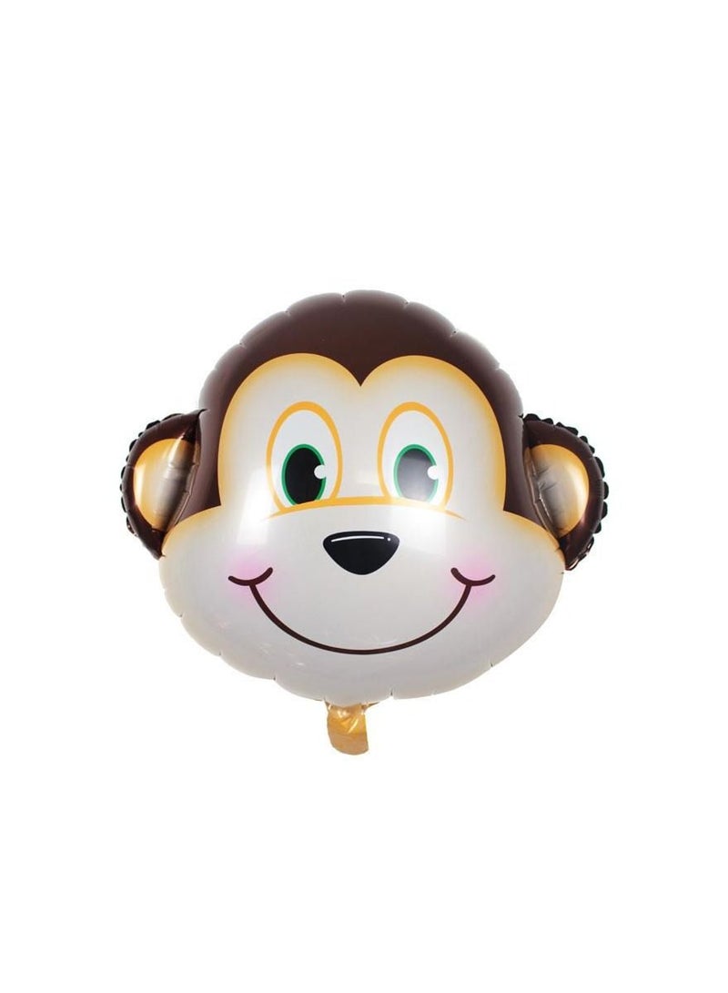 Highland 6-Piece Animal Foil Balloons for Jungle Theme Birthday Decoration  - Image 4