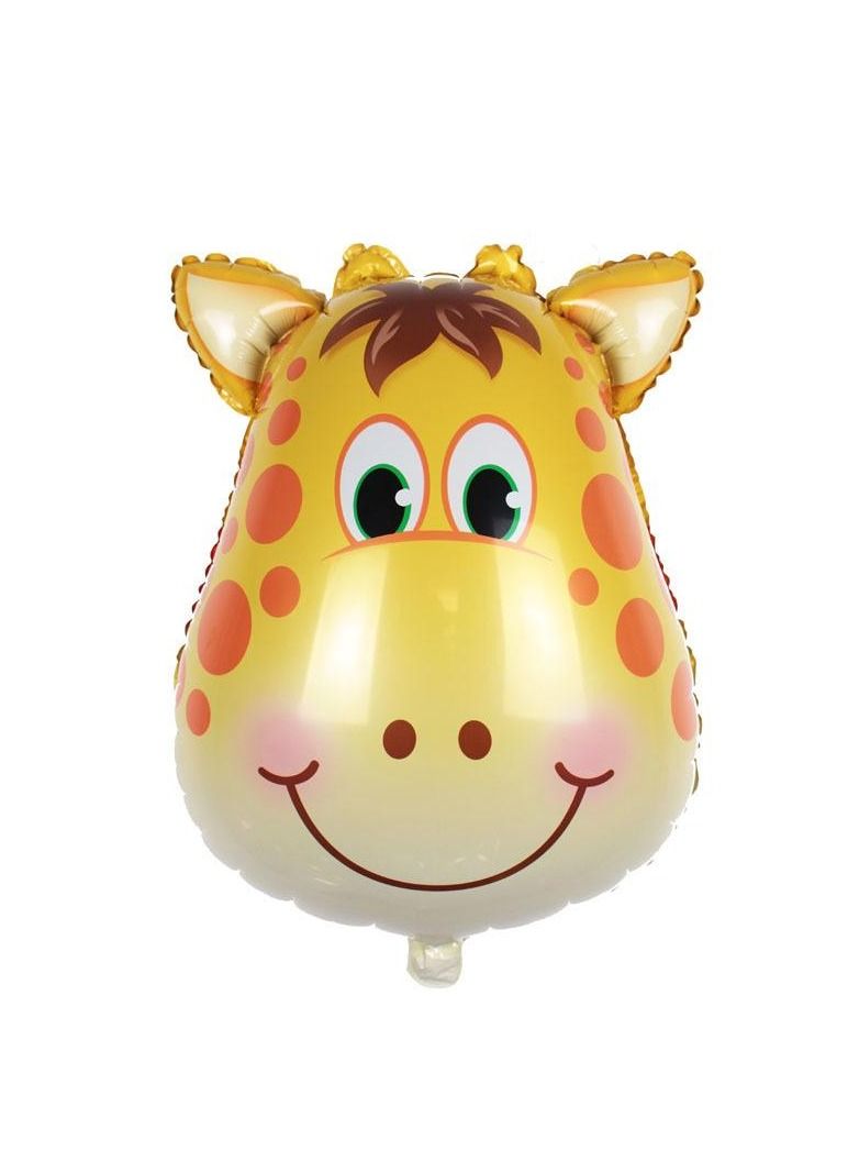 Highland 6-Piece Animal Foil Balloons for Jungle Theme Birthday Decoration  - Image 5