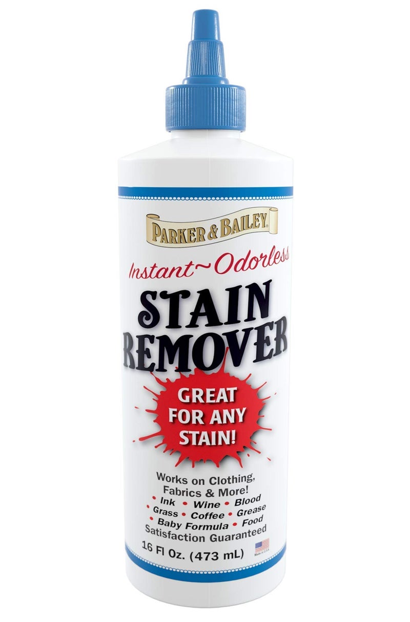 Parker & Bailey Parker and Bailey Stain Remover- Blood Stain Remover for Carpet, Clothes, Sheets and Mattress - Garment and Fabric Laundry Stain Remover - 16oz - Image 1