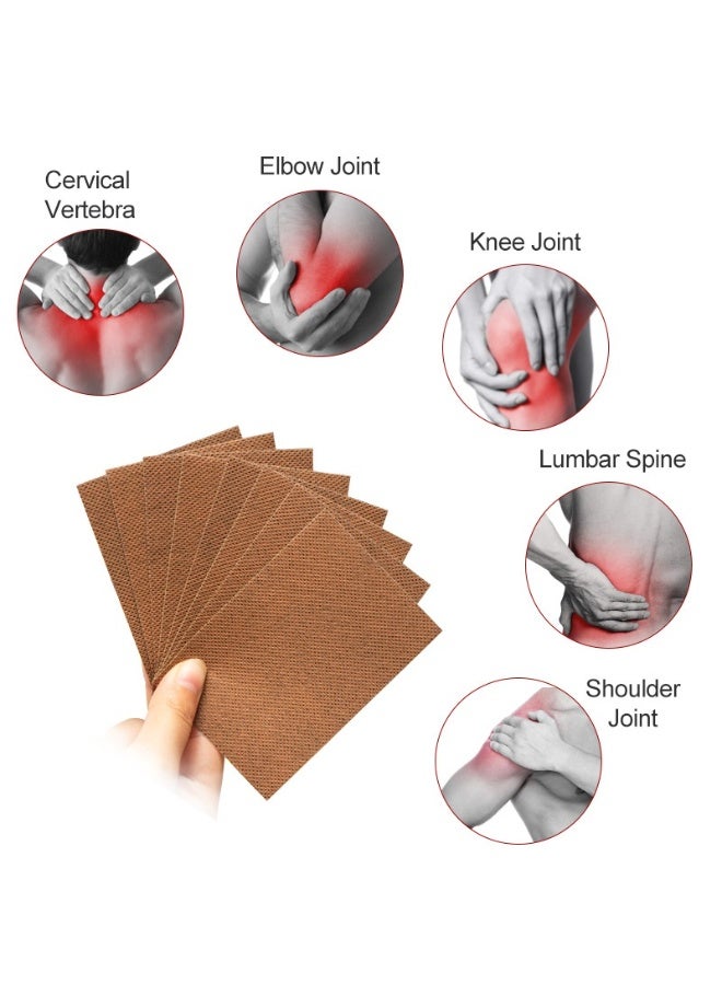 Sumifun لصقة النمر العشبية لحل مشاكل الراحة لدعم آلام الرقبة والكتف والظهر والمفاصل - Image 4