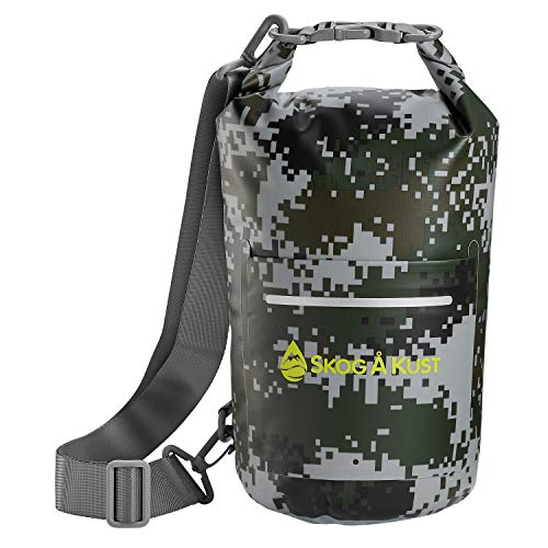 Skog Kust DrySak Roll Top Waterproof Bag for Travel Outdoors 5L DigiCamo