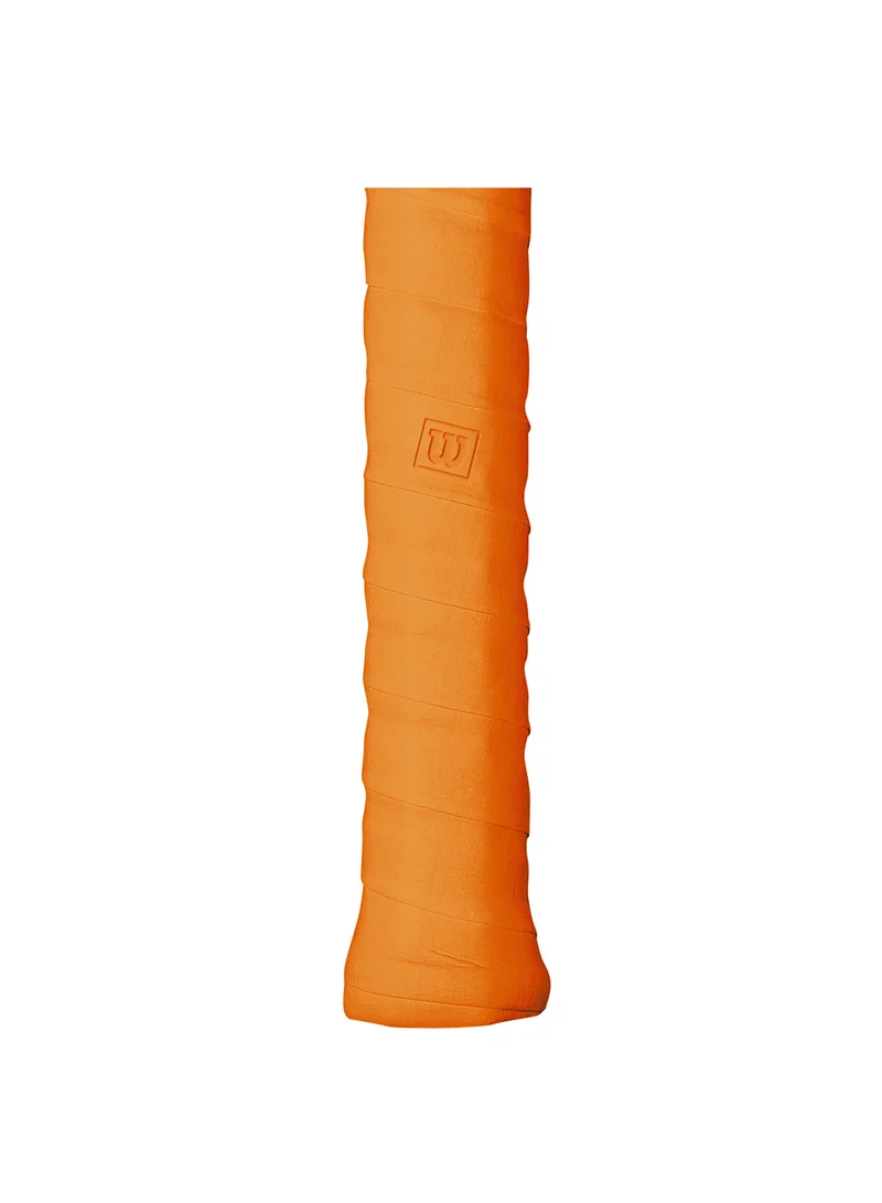 Wilson Orange Pro Soft Tennis Racket Orange Overgrip - 3 overgrips pack  | Best Price UAE