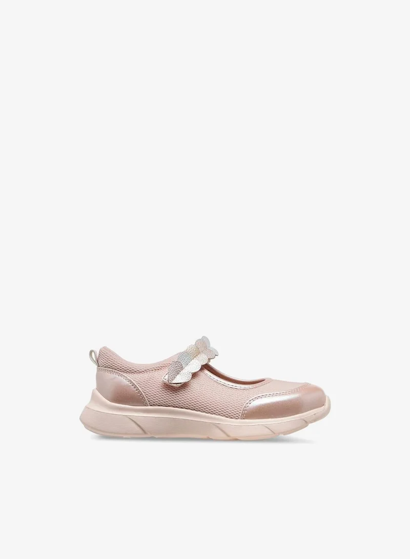 جونيورز Girls Hook & Loop Mary Jane Shoes