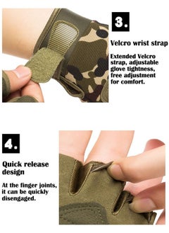 ZCM-HAPPY 1 Pair of Outdoor Fitness Sports Training Gloves  - Image 4