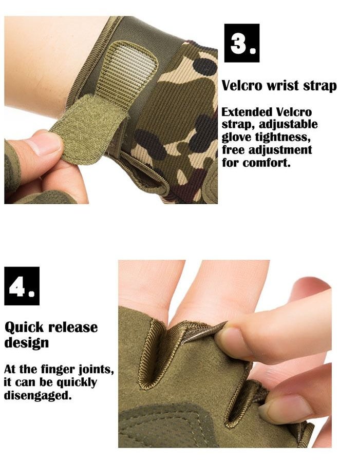 ZCM-HAPPY 1 Pair of Outdoor Fitness Sports Training Gloves  - Image 4