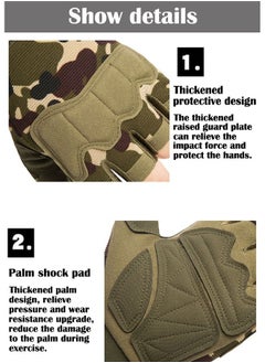ZCM-HAPPY 1 Pair of Outdoor Fitness Sports Training Gloves  - Image 3