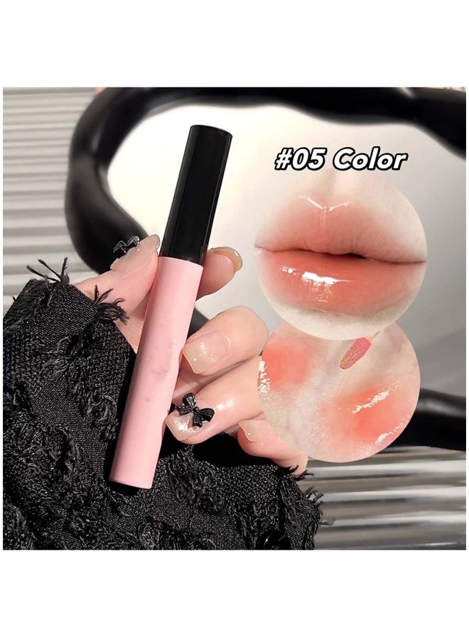 هويتك مجموعة قلادات الشفاه باللون الأسود والوردي مع رسالة حب، علبة هدايا ناعمة غير لامعة مع طين الشفاه - Image 5