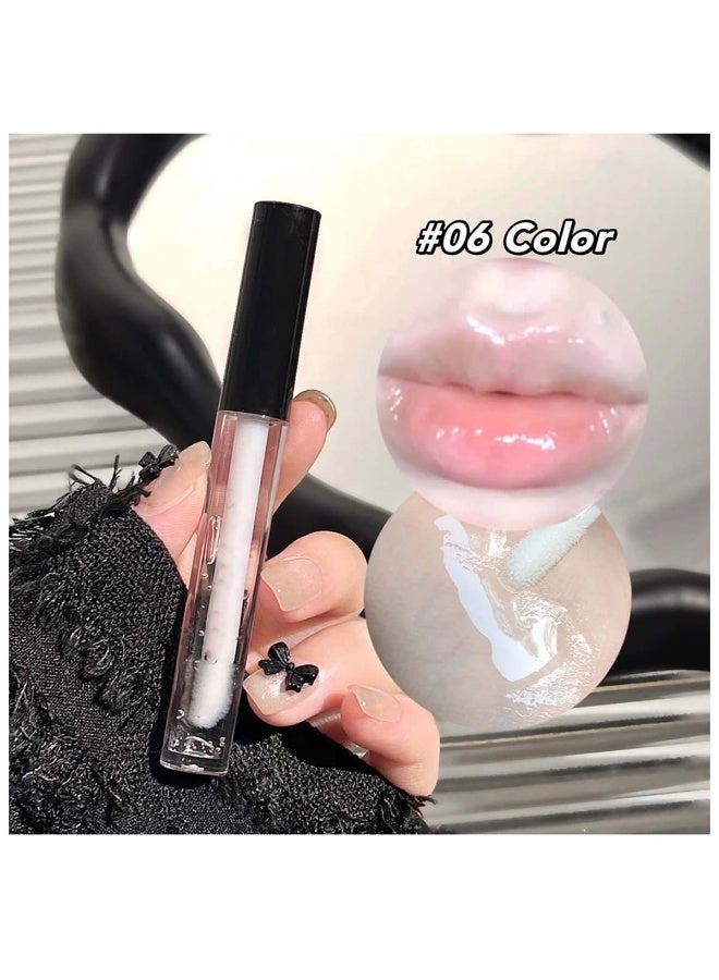 هويتك مجموعة قلادات الشفاه باللون الأسود والوردي مع رسالة حب، علبة هدايا ناعمة غير لامعة مع طين الشفاه - Image 4