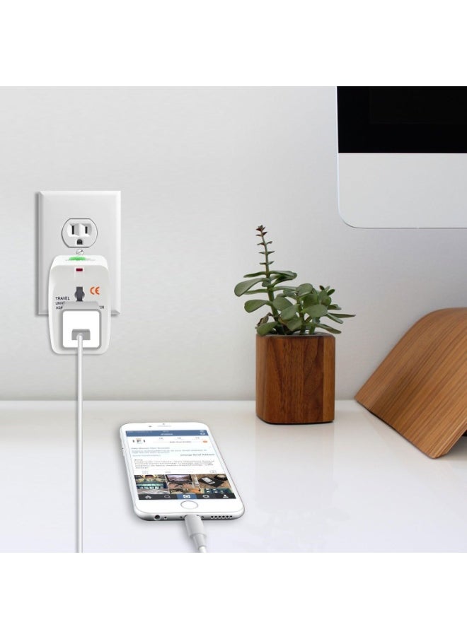 Raxoom Universal Travel Adapter, International Power Adapter  - Image 2