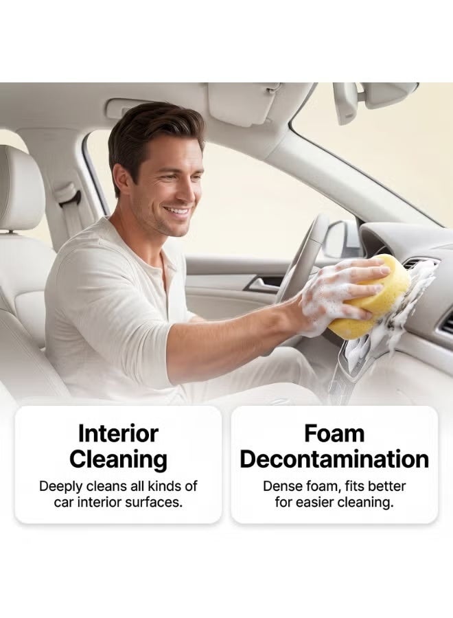 Western Mountains Multi-Purpose Foam Cleaner, 150ml Lemon Scent All-Purpose Foam Cleaner Spray for Car Interior, Home Surfaces and Fabric Stain Removal - Image 3