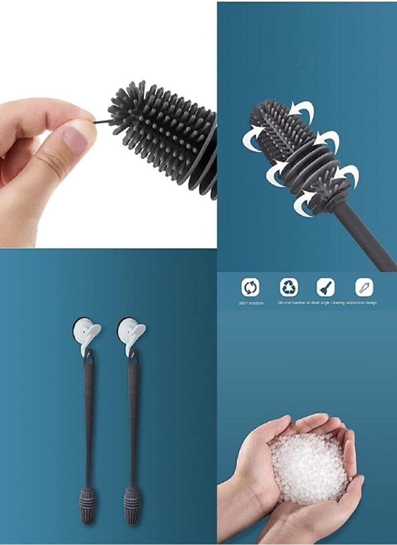 Isg Store Baby Bottle Cleaning Brush Silicone Milk Bottle Washing Brush 360 Degree Rotating Function Long Handle - pzsku/ZD040BCF5E3B510C30ECAZ/45/_/1728062421/66440e7a-6176-4188-a2bb-7f6ce680331d