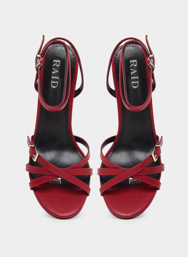 RAID Blythe High Heel Strappy Sandals - Image 5