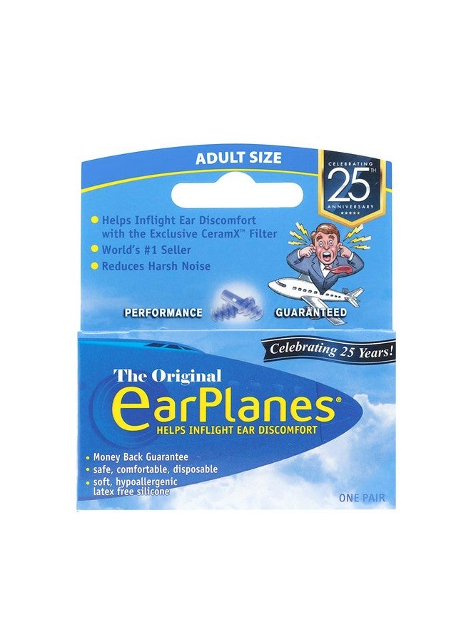 Earplanes EarPlanes Conair Travel Smart By Conair Earp Accessorieslanes Adult Flight Ear Protection  - Image 1