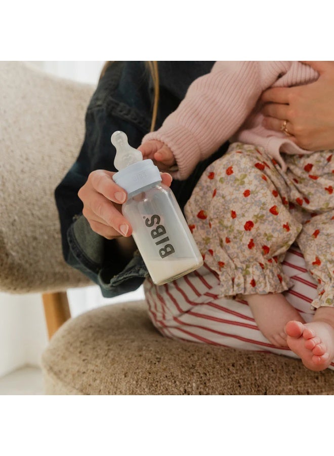 BIBS Baby Bottle Nipple Round Silicone 2 pack Fast Flow - Image 4