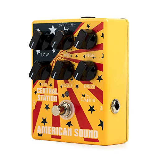 Caline CP-55 American Sound Overdrive Guitar Effect Pedal, Amplifier Simulation 57 Deluxe AMP Pedal Effect - Image 2