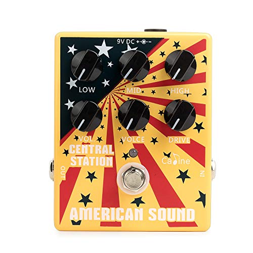 Caline CP-55 American Sound Overdrive Guitar Effect Pedal, Amplifier Simulation 57 Deluxe AMP Pedal Effect - Image 1