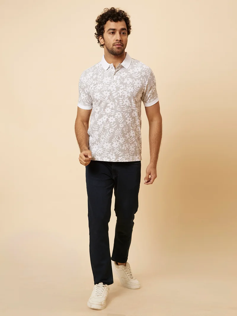 جلو باص جينز رجالي جلوبس أزرق بقصة مستدقة وخصر متوسط