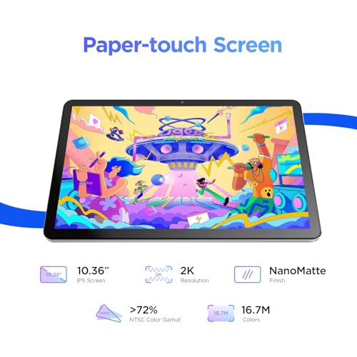 UGEE Pad Drawing Tablet No Computer NeededAndroid 14 tablet drawing Stand for 7000mAh18W Battery6GB128GB Fun Drawing Pad 2K Ultra HD Large Screen with FullLaminated ScreenStandalone Tablet 1036 - Image 3