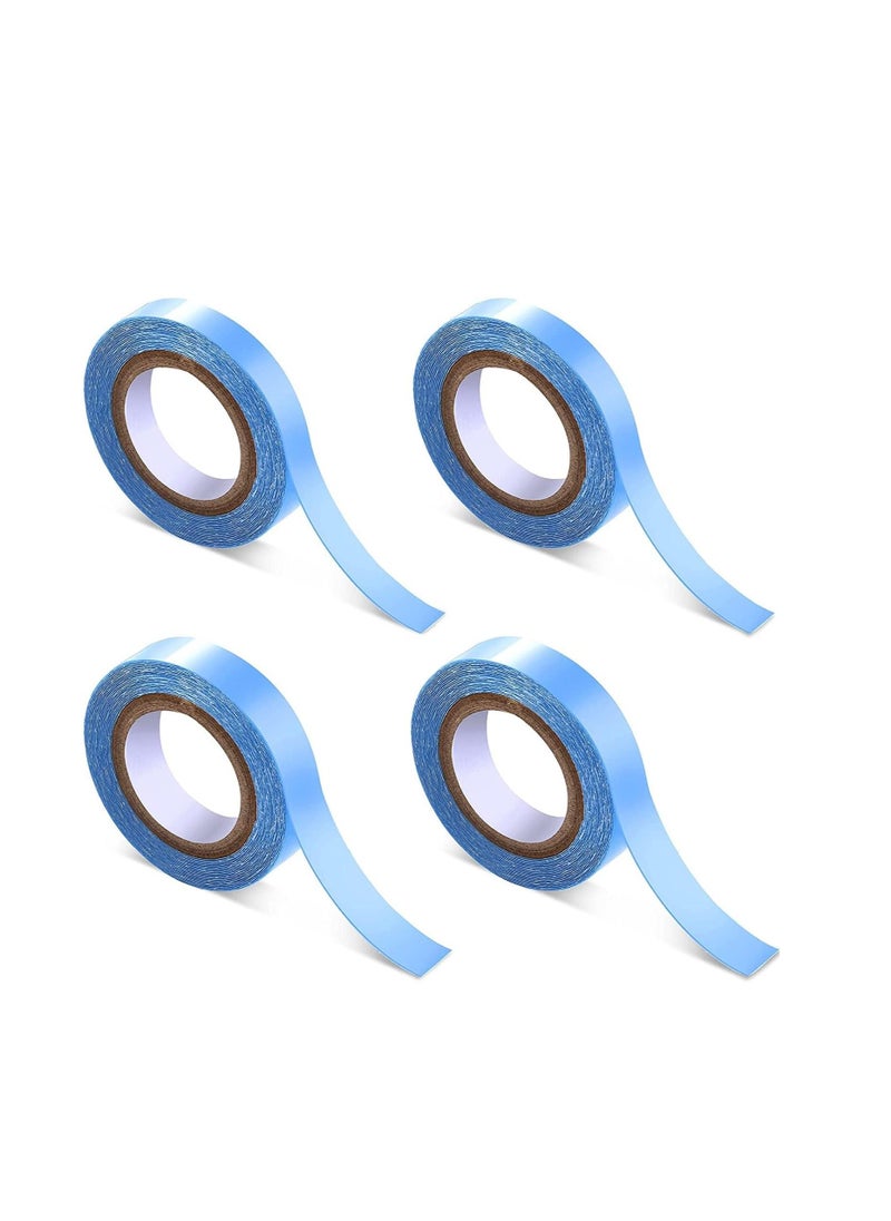 ORiTi ORiTi 4 Rolls Lace Front Wig Tape Waterproof Strong Adhesive Double Sided Lace Wigs Tape Lace Front Support Tapes Hairpiece Tapes Double Sided Strip Toupee Tapes for Wig Hair Extension  - Image 2