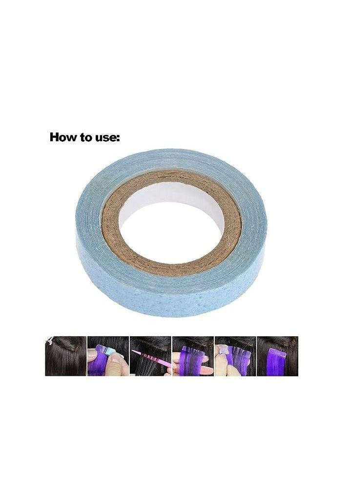ORiTi ORiTi 4 Rolls Lace Front Wig Tape Waterproof Strong Adhesive Double Sided Lace Wigs Tape Lace Front Support Tapes Hairpiece Tapes Double Sided Strip Toupee Tapes for Wig Hair Extension  - Image 5