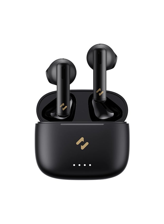 havit Bluetooth 5.3 Earbud with ENC Microphone, IPX4 Waterproof, for Apple, Android, Tablets and PCs, Black  - Image 1