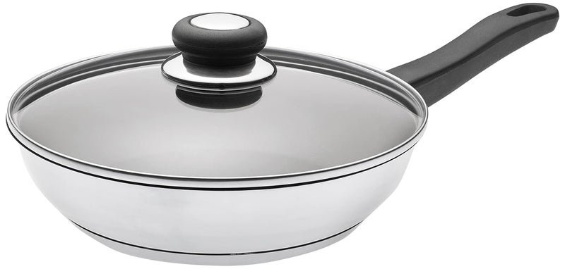 SPT 9-1/2-Inch Stainless-Steel Nonstick Fry Pan - Image 1