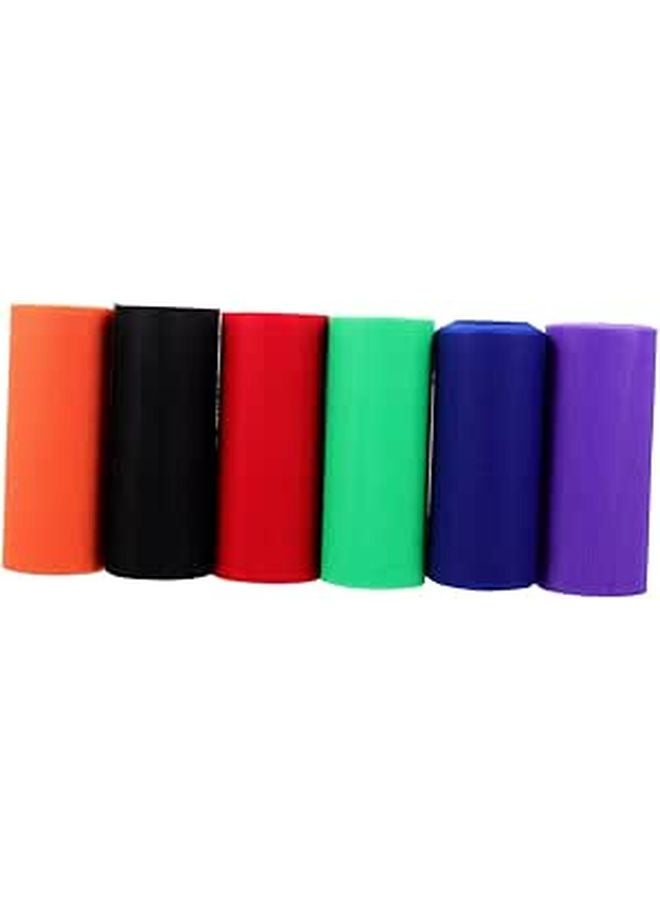 6 Rolls High Grade Tulle Netting For Wedding Bouquets Party Decorations - Image 1