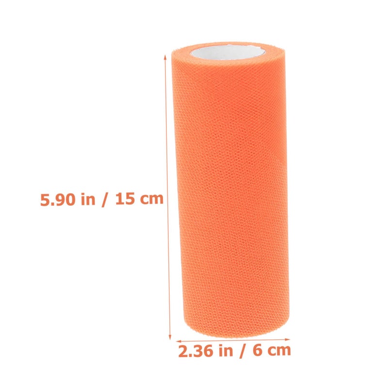 6 Rolls High Grade Tulle Netting For Wedding Bouquets Party Decorations - Image 3