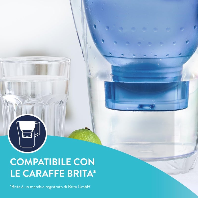 Aqua Optima أكوا أوبتيما EPS319 أوبتيما، إيفولف+ 3 عبوات (إمداد 3 أشهر) خرطوشة فلتر ماء متوافقة مع بريتا، ماكسترا+ وبرفكت فيت، أبيض - Image 3