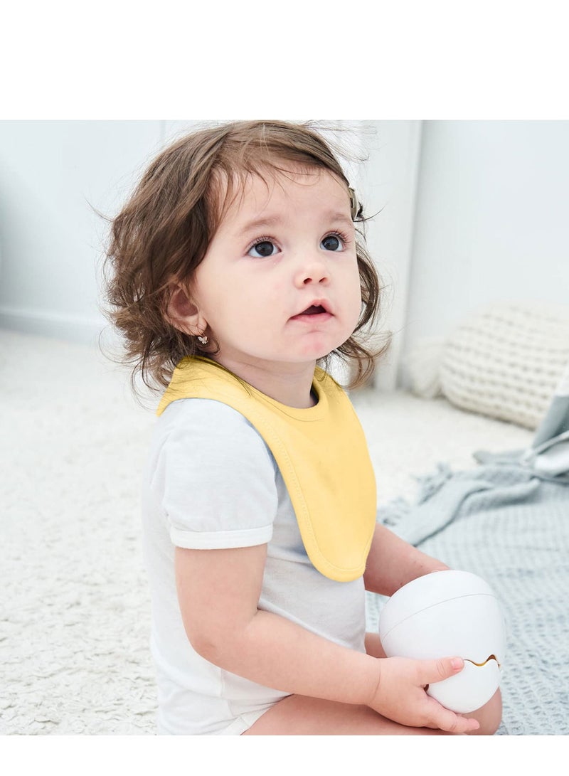 سيوسي مرايل موسلين، 8 عبوات مرايل باندانا للأطفال الرضع، مرايل متعددة الألوان 4 طبقات من القطن العضوي فائق النعومة والامتصاص للأطفال الرضع، للأطفال الرضع حديثي الولادة من 0-3 سنوات - Image 4